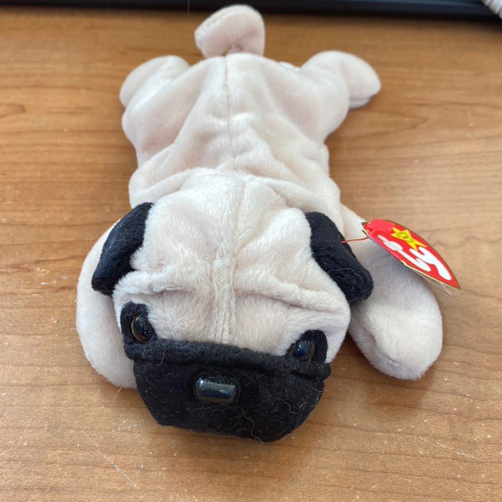 Beanie baby -“Pugsly”